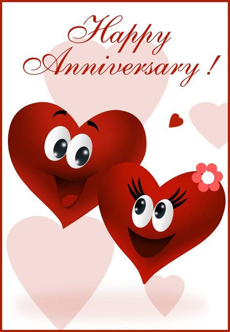 Free Printable Happy Anniversary Greeting Card  