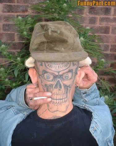 Evil Tattoo Funny Picture
