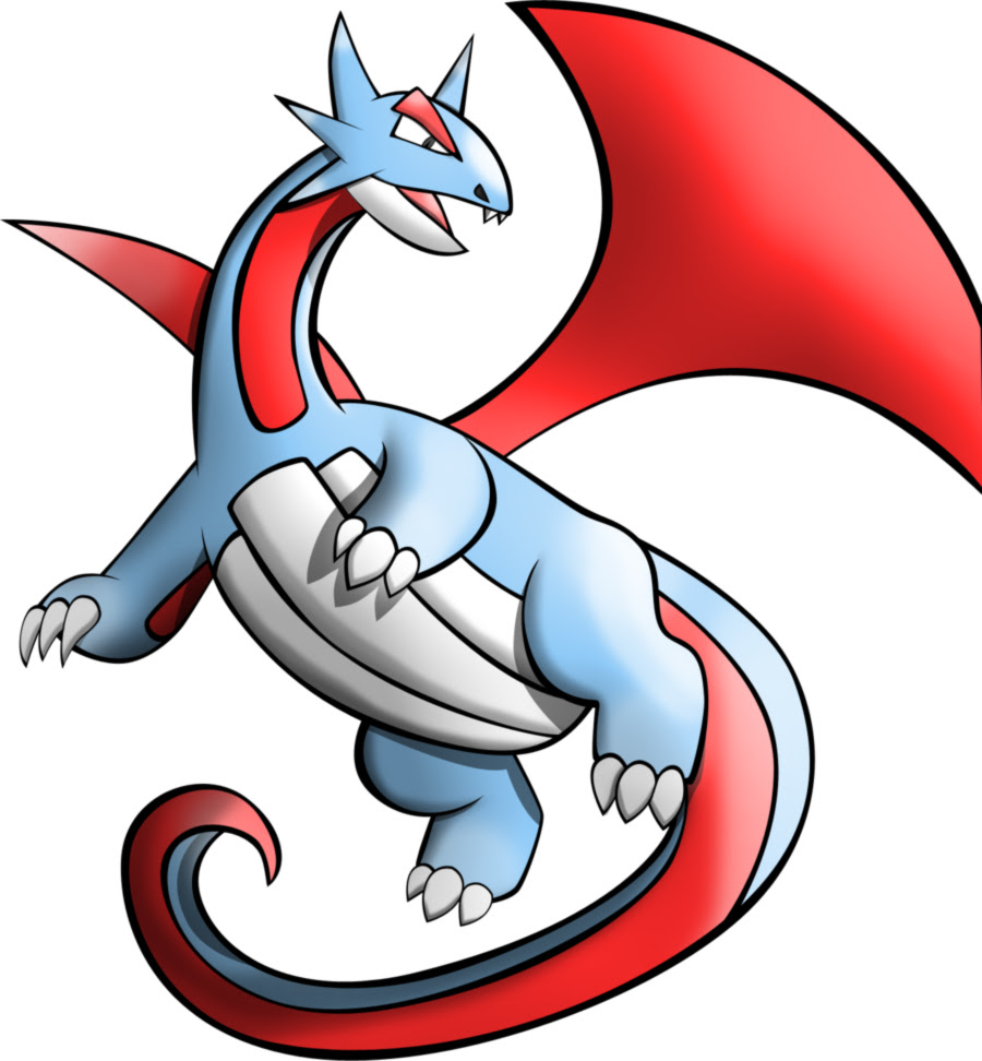 Disegno di Pokemon Salamence da scaricare