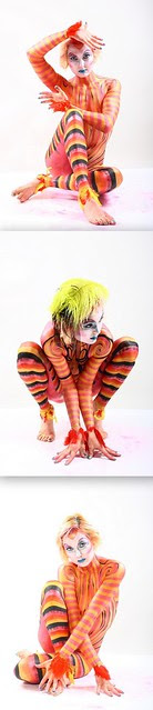High Fasion body painting Art 