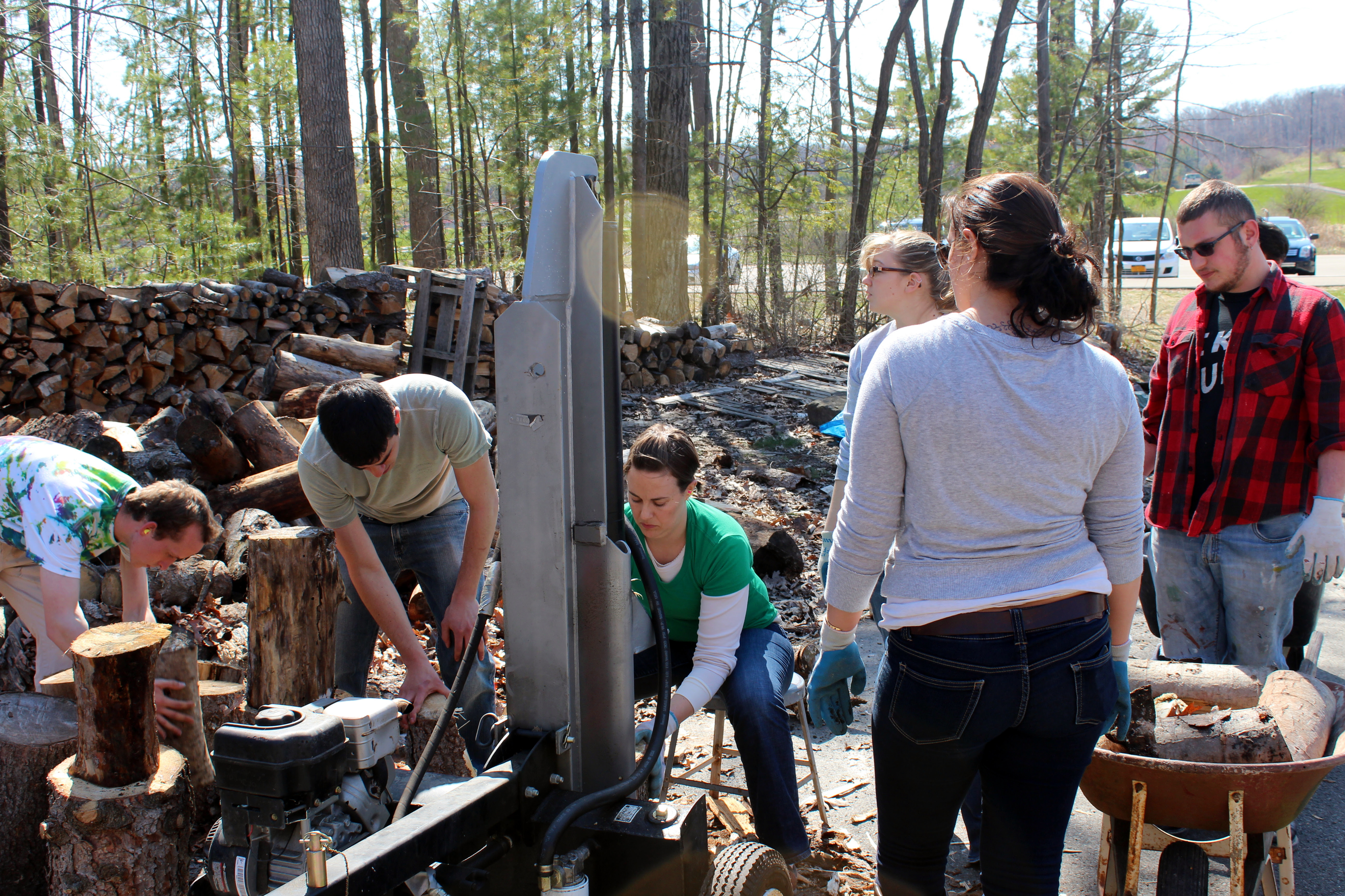 Splitting Wood #2