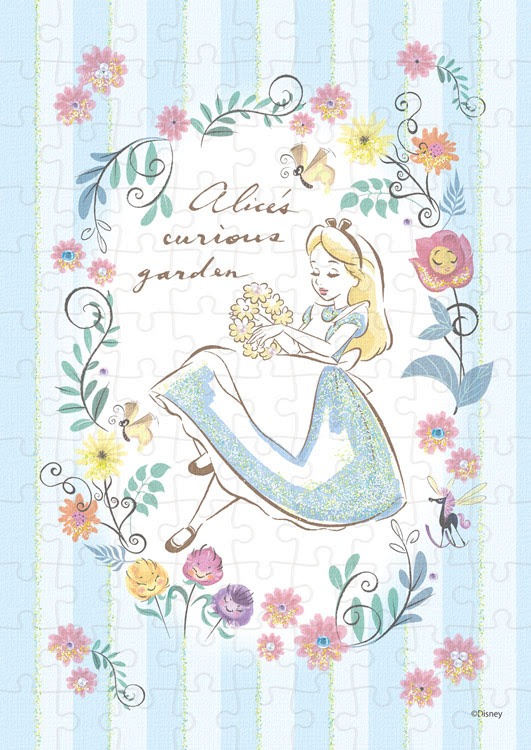 Epo 72 007 ディズニー Alice アリス Pastel Blue 不思議の国のアリス 108ピース エポック社 の商品詳細ページです 日本最大級のジグソーパズル通販専門店 ジグソークラブ