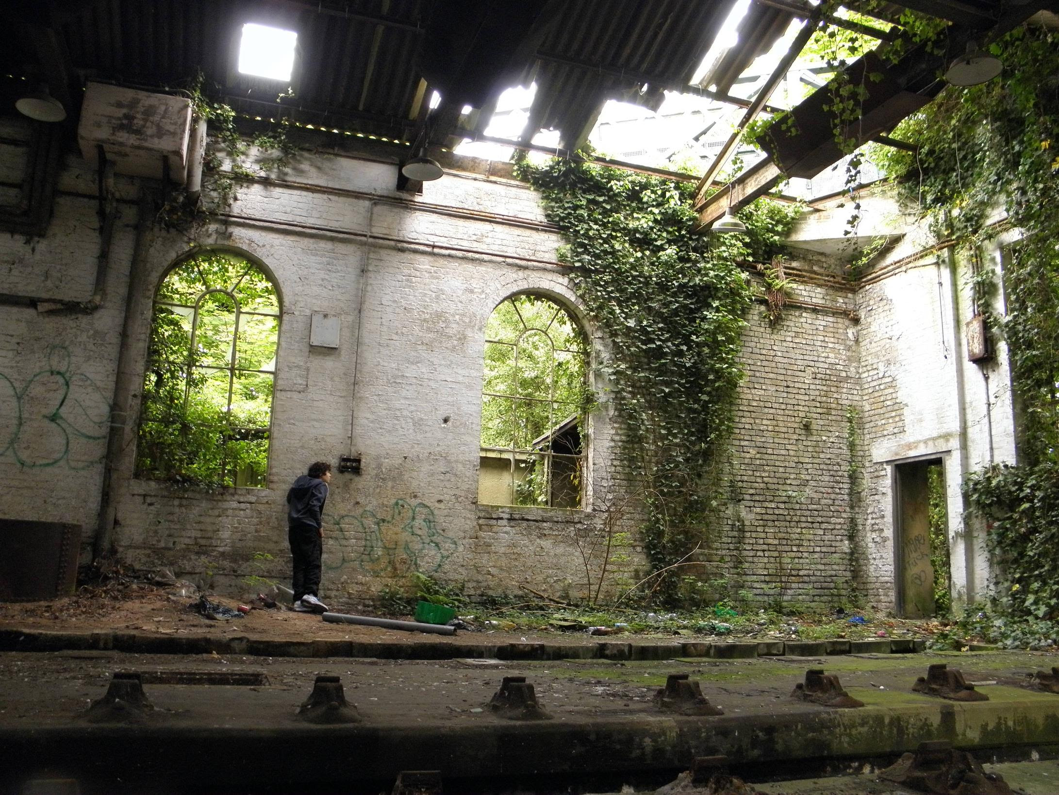 Abandoned Train Station- July 2012