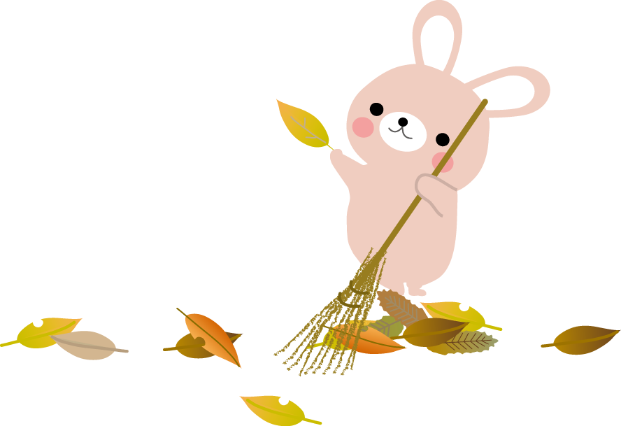 秋冬のイラスト 落ち葉 無料イラスト フリー素材