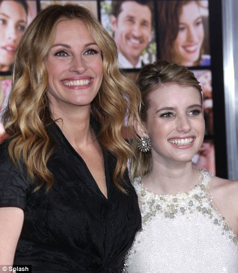 julia roberts and emma roberts together. Emma Roberts and Julia Roberts