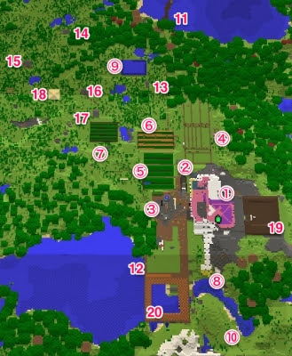 Minecraft プレイ日記 ヘビメタパパと子鉄な息子のゲーム日記