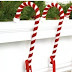 Candy Cane Stocking Holder : Haute Decor Candy Cane Stocking Holder 2 Pack Classic Red And White Walmart Com Walmart Com - I varied the height of my hooks.