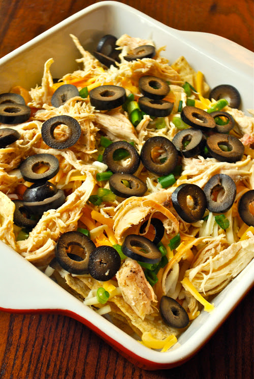 Shredded Chicken Nachos • A Sweet Pea Chef