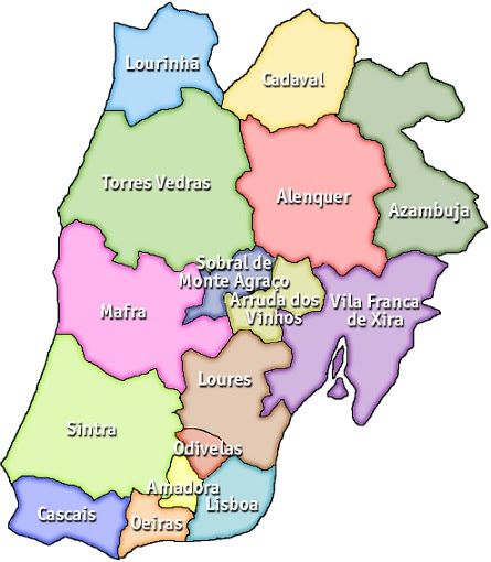 Map of Lisbon, Portugal - Travel Around The World - Vacation Reviews