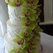 Three tier wedding cake