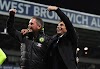 Former Chelsea boss Antonio Conte and England assistant Steve Holland spotted together at Watford vs Leicester