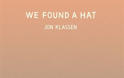 Download Link We Found a Hat Get Now PDF