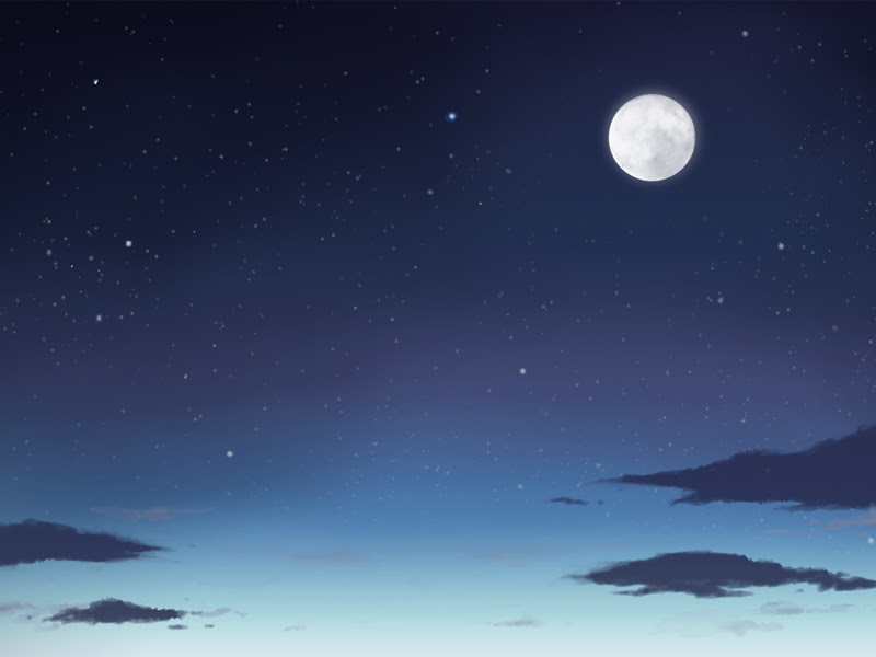 フリー背景素材 夜空