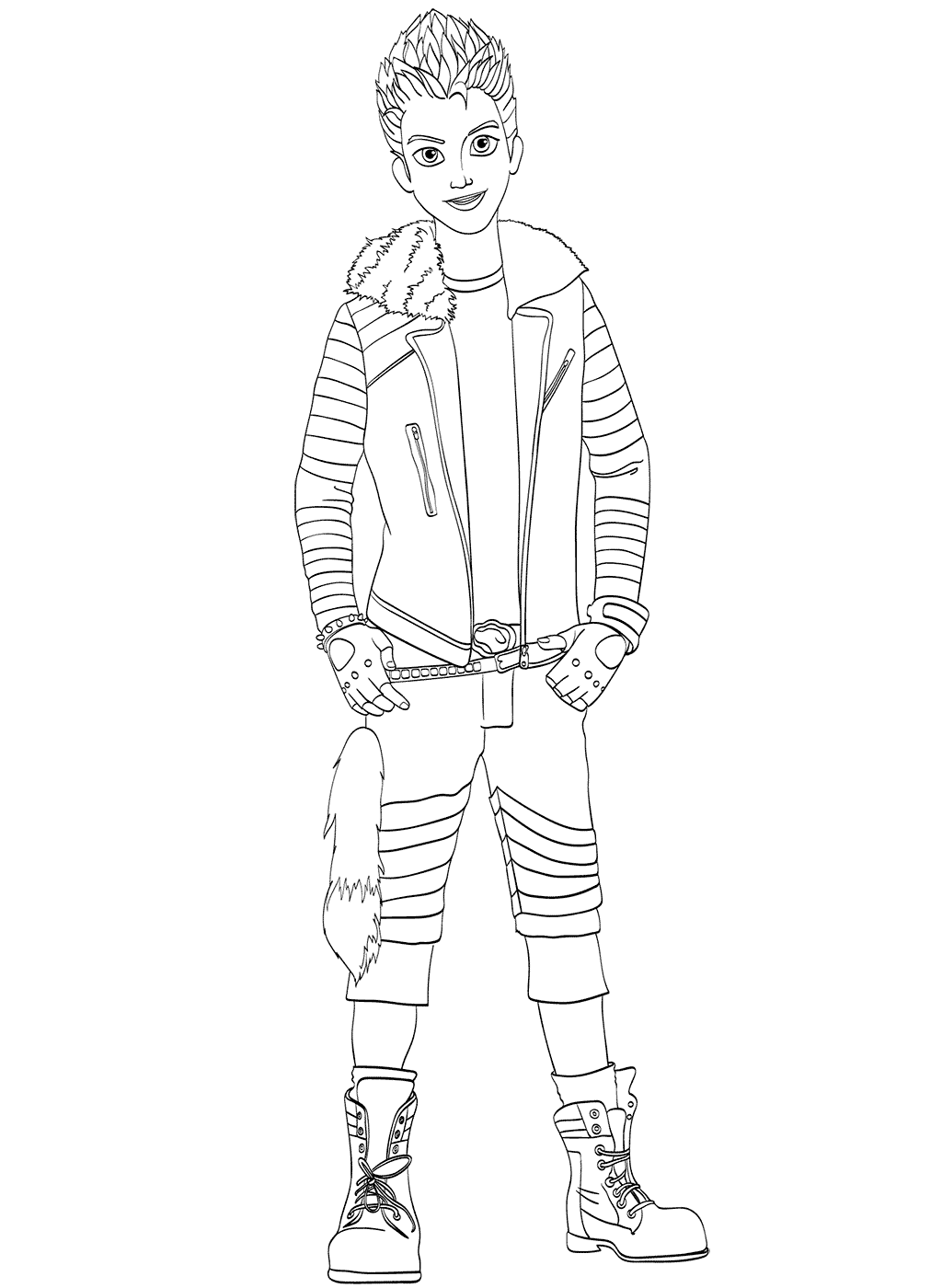 Download Descendants Coloring Pages - Best Coloring Pages For Kids