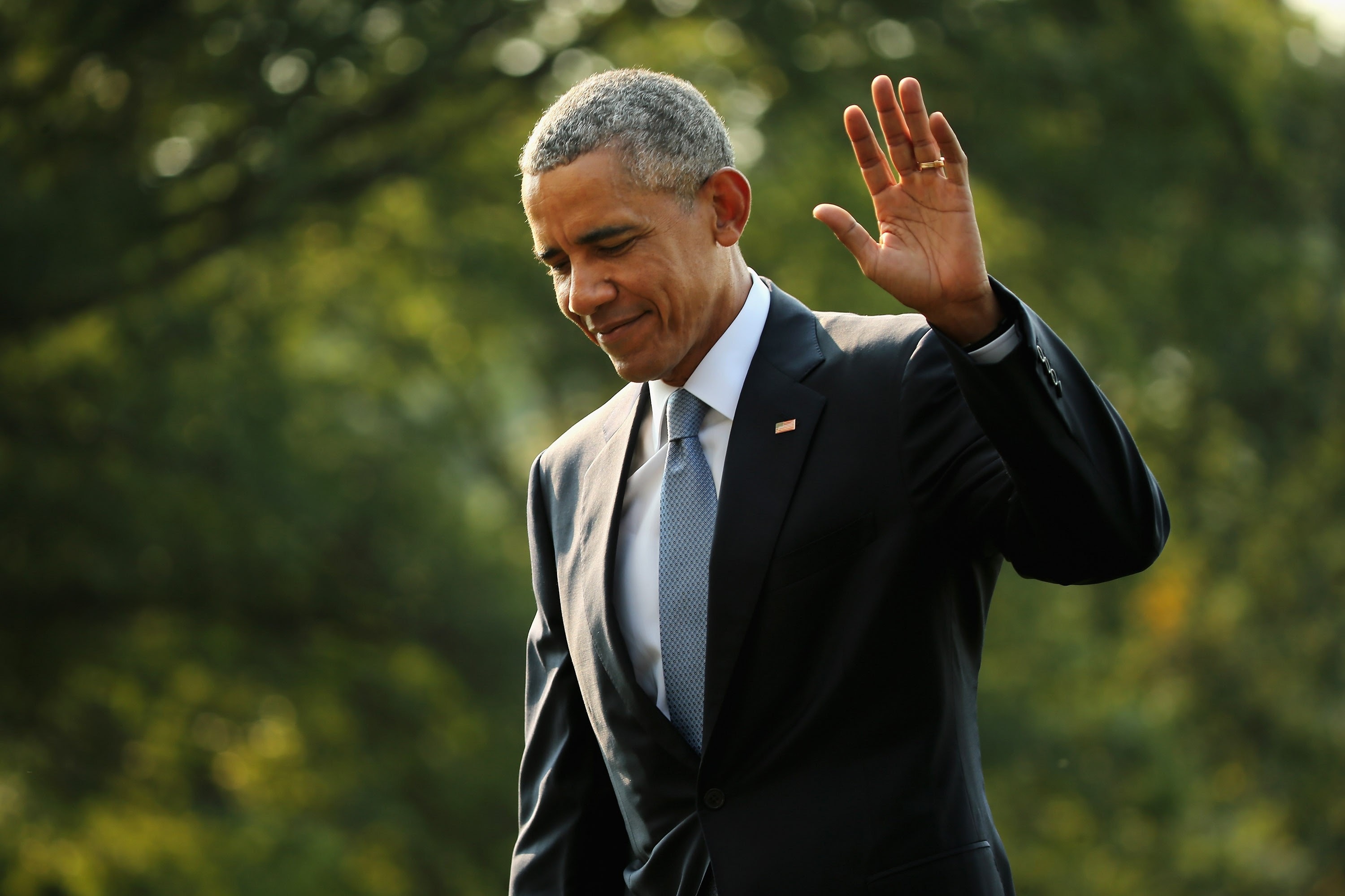 Presidente Obama: comentário no Facebook emocionou usuários da rede (Foto: Chip Somodevilla/Getty Images)