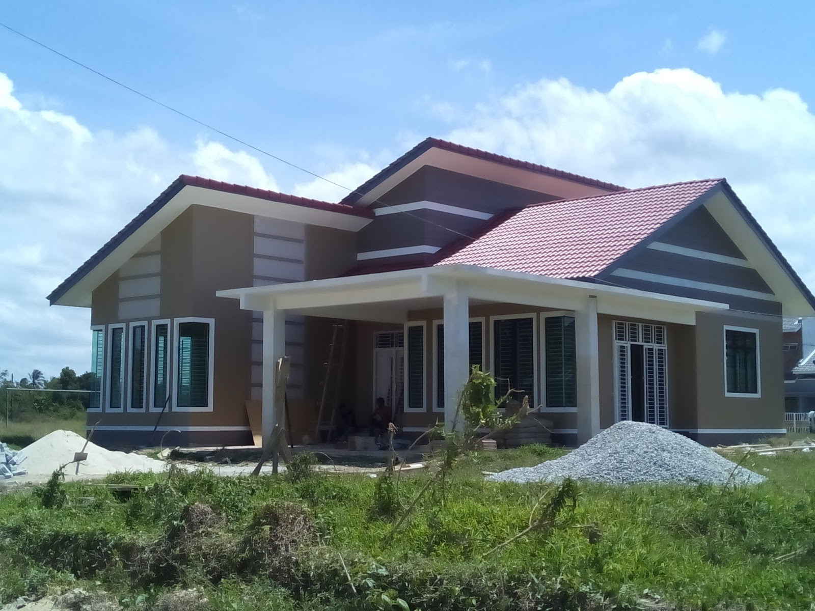 Reka Bentuk Rumah Banglo Sederhana - Denah Rumah