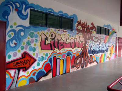 i love you graffiti art. God damn metroone, you have
