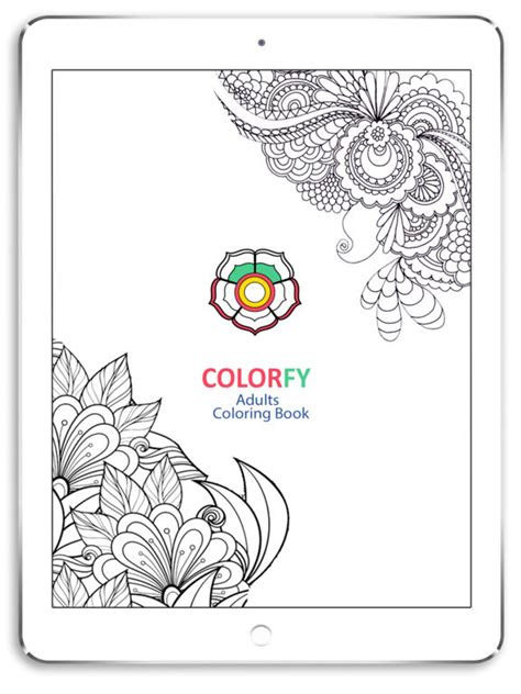 app shopper colorfy  adult anti stress coloring