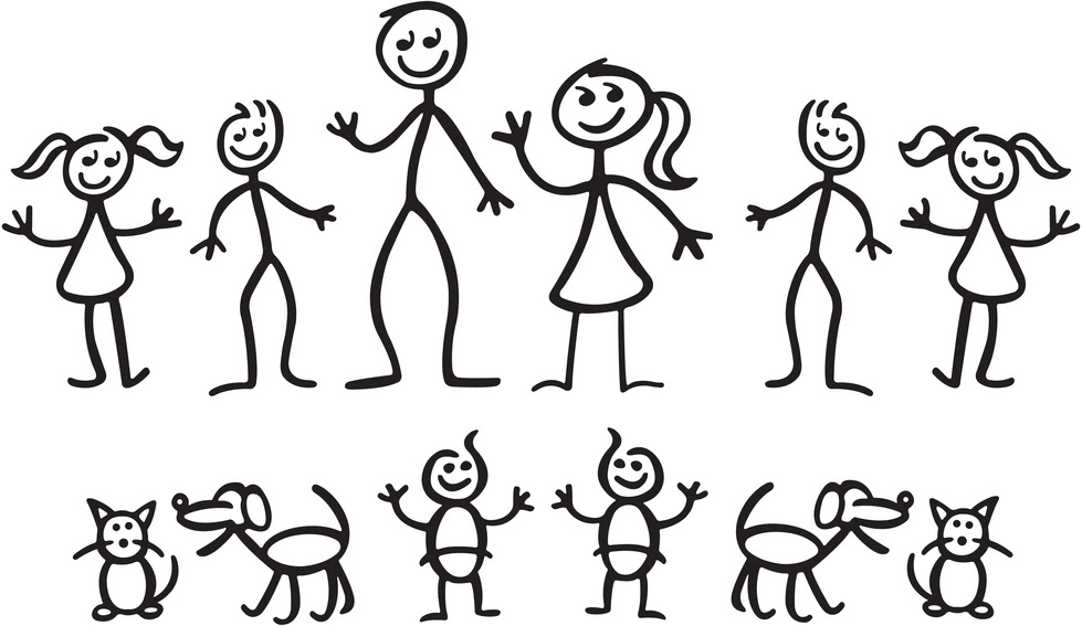 Free Family Drawing Svg