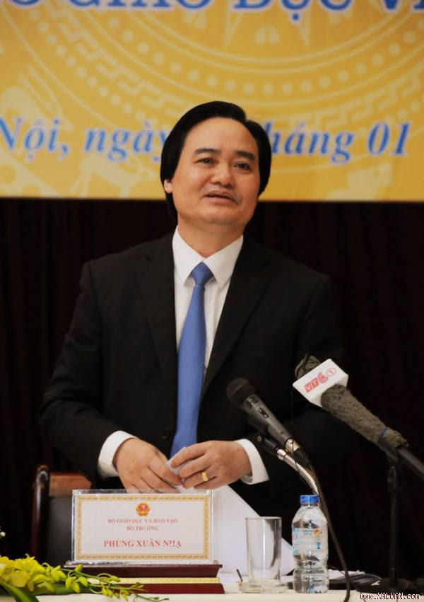 Bộ trưởng Bộ GD&ĐT Phùng Xuân Nhạ