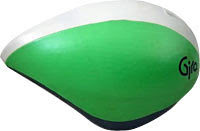 giro aerohead bicycle helmet.
Before the aerohead, bicycle helmets where heavy, hot and lacked  
aerodynamics. giro made a definitive move away from this, their idea of a
  lightweight, cool-to-wear, aerodynamic helmet was the first step  
towards a place where safety might come second to performance, the place
  we are now.