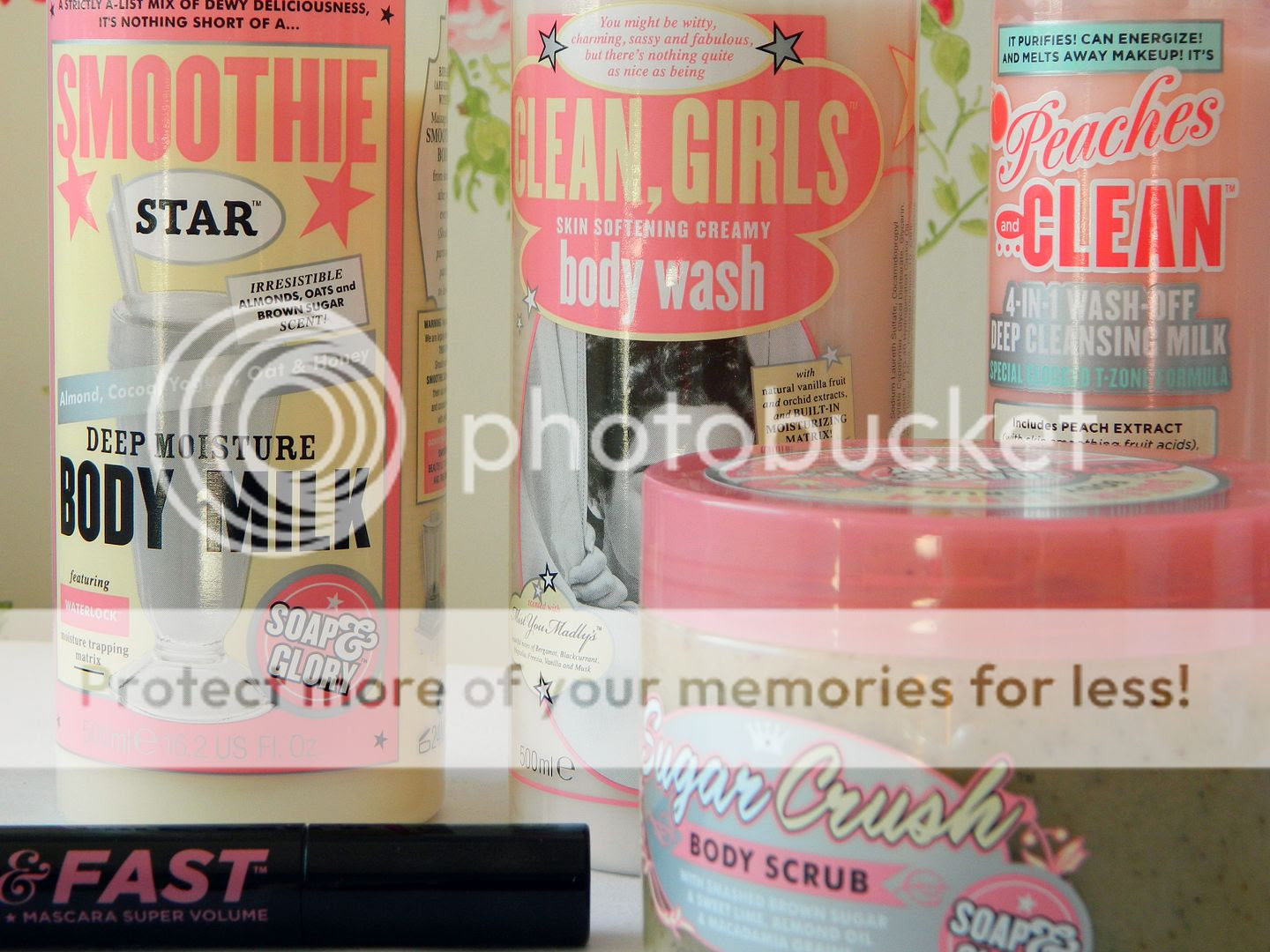 Soap And Glory Favourites Smoothie Star Clean, Girls Peaches And Clean Thick And fast Sugar Crush Scrub Review Belle-amie