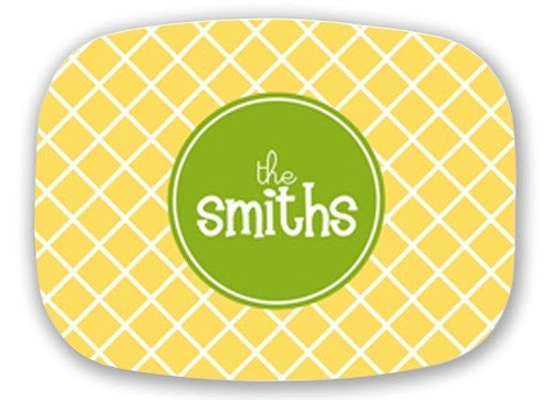 Customize a Personalized Melamine Platter