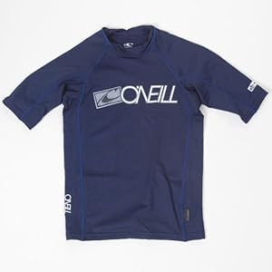 O'Neill Youth Skins Short Sleeve Crew (Red)
