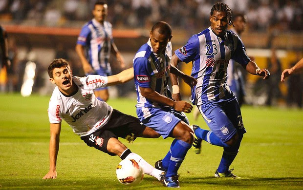 Corinthians x Emelec, Alex (Foto: Marcos Ribolli / Globoesporte.com)