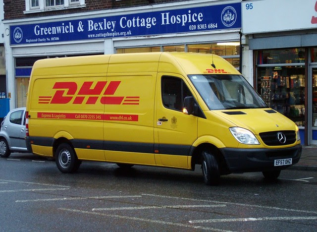 DHL Sprinter Van
