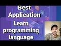 Best application for learning programming language 