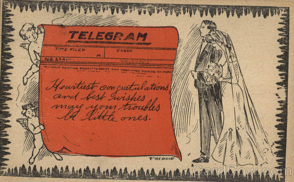 wedding telegrams