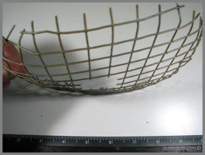   hardware cloth . Then I make a planting hole in the border, install  hardware cloth ties
