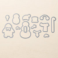Snow Friends Framelits Dies by Stampin' Up!