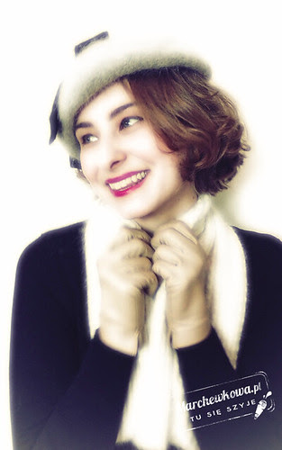 marchewkowa, blog, szafiarka, retro, moherowy beret, szaleo, rękawiczki skórzane, ko-moda, kosmetyki, mariza