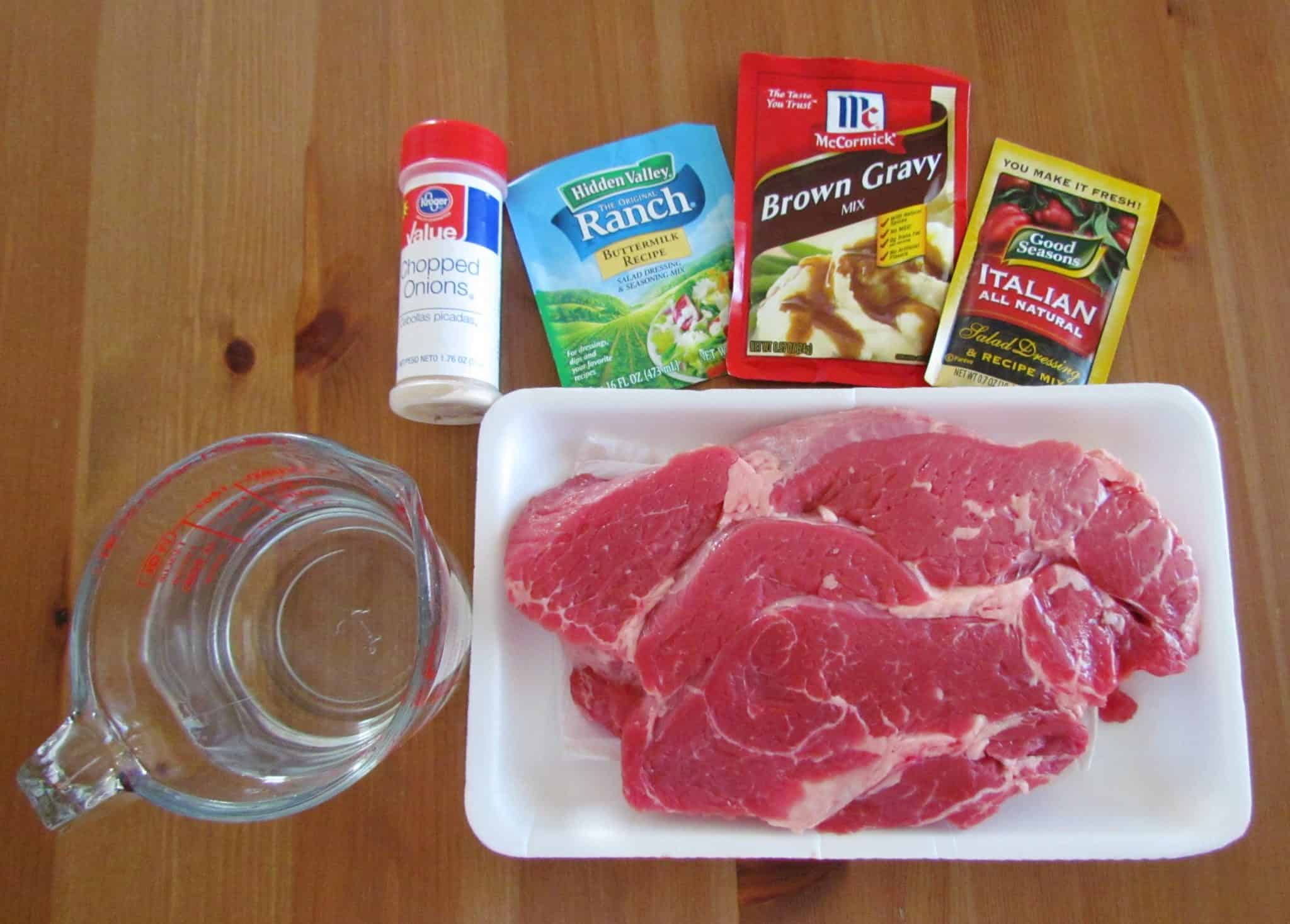 3-Packet Slow Cooker Pot Roast - The Country Cook