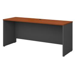Bush Business Furniture Components Collection 72in. Wide Credenza Shell, 29 7/8in.H x 71in.W x 23 3/8in.D, Auburn Maple, Premium Installation Service