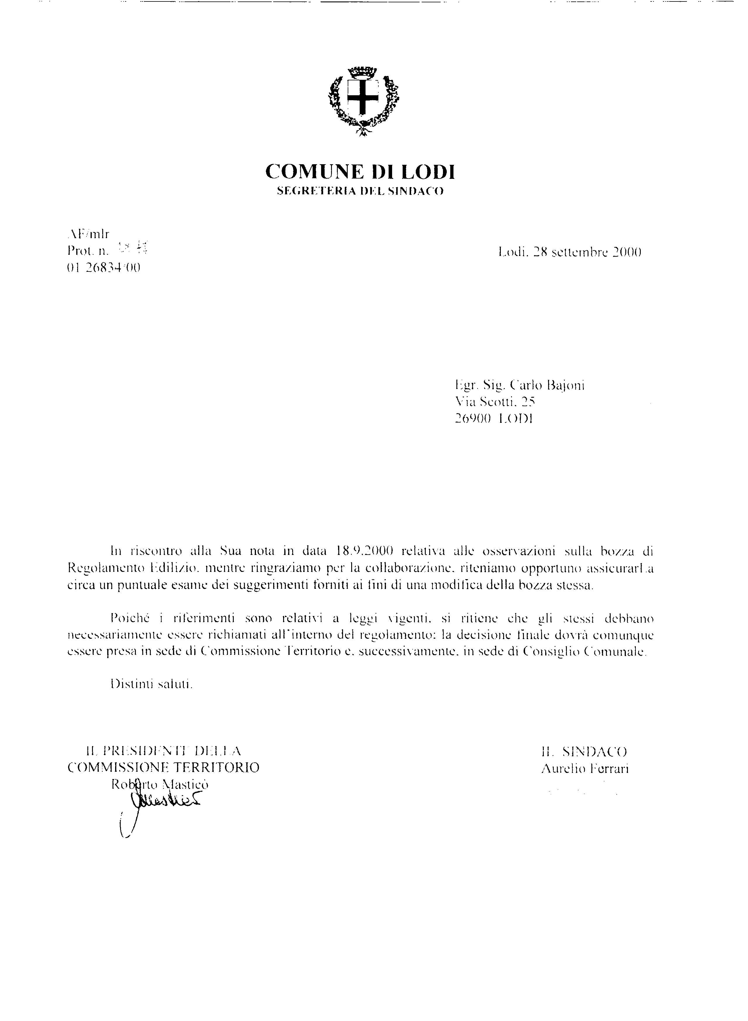 Linee guida su come Operare con i Comuni – CieloBuio
