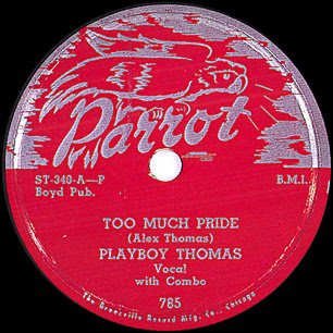 The Parrot and Blue Lake Labels