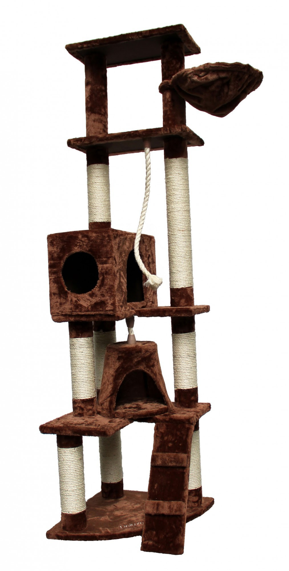 Kratzbaum Model Rubin mit 9cm Säulen Haustierbedarf Katzen ...