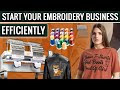 Start Your Embroidery Business Efficiently || Embroidery Business || ZDigitizing