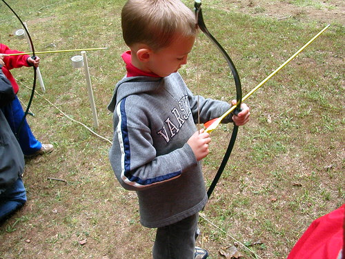 Sept 17 2011 Cub Scout Fun Day Cal arrow