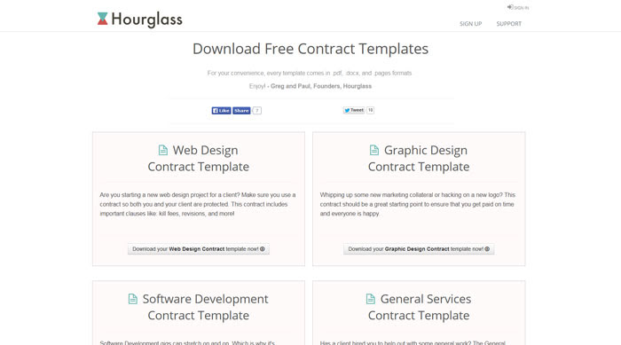 Free Contract Templates
