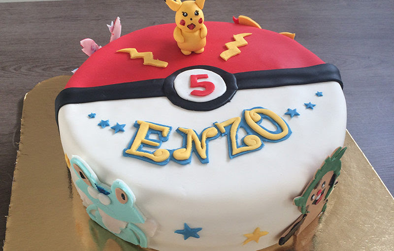 Gateau D Anniversaire Pokemon L Atelier De Dorothee
