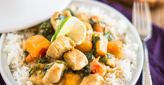 Butternut Squash Chicken Curry