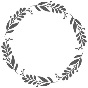 Free Free 55 Silhouette Flower Wreath Svg Free SVG PNG EPS DXF File