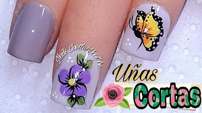 28 Decoracion de uñas en flores 2019 Decoracion de uñas en flores 2019