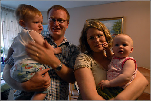 David, Mariana and the twins