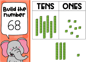 Place Value Cubes Printables