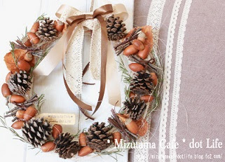 松ぼっくりリースの作り方 下処理や着色 ワイヤーの固定方法も紹介 なんでも情報発信局